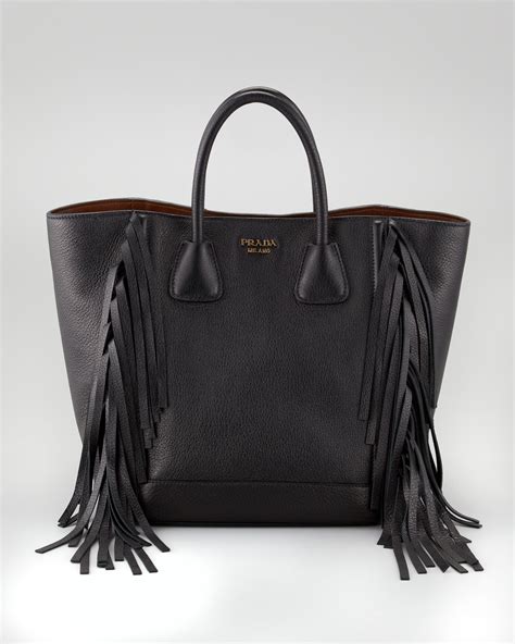 prada fringe tote|Prada totes for women.